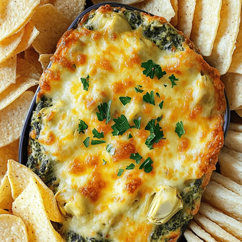 Cheesy Spinach Artichoke Dip Irresistible Party Snack