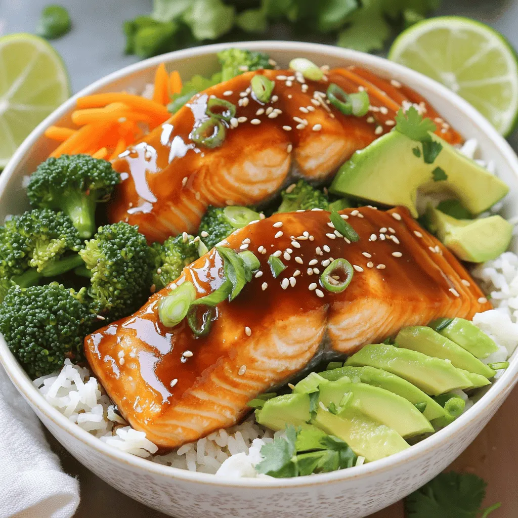 Teriyaki Salmon Bowls Flavorful Healthy Dinner Delight
