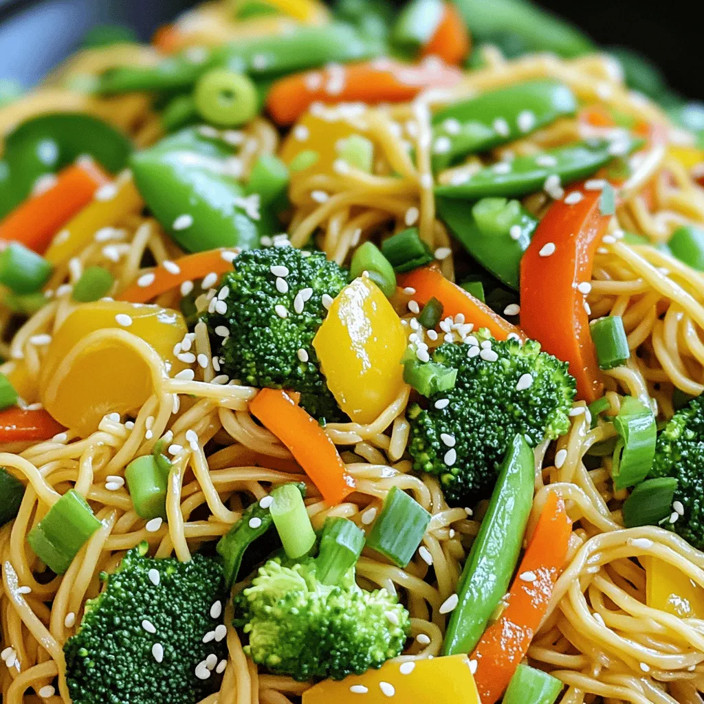 Vegetable Lo Mein Flavorful and Easy Recipe Guide