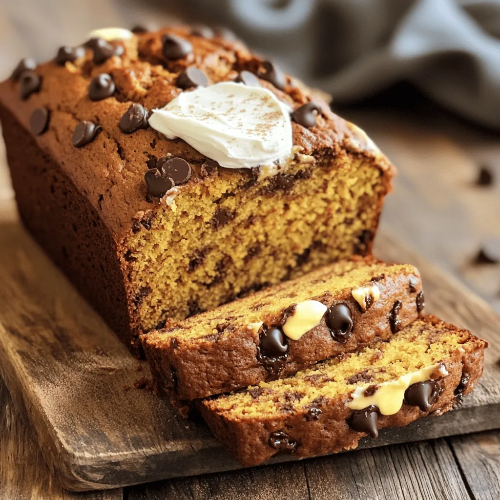 Chocolate Chip Pumpkin Bread Irresistible Treat