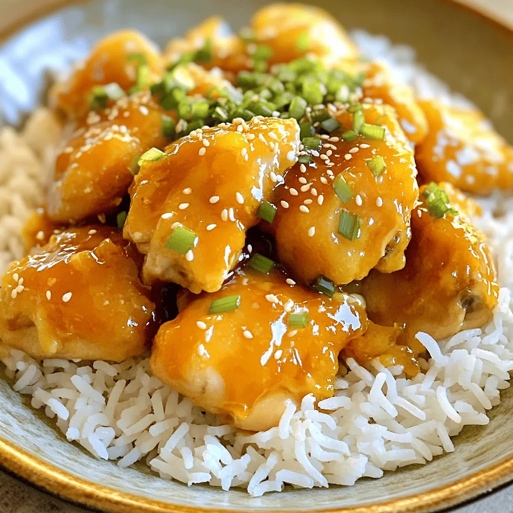 Instant Pot Orange Chicken Flavor-Packed Delight