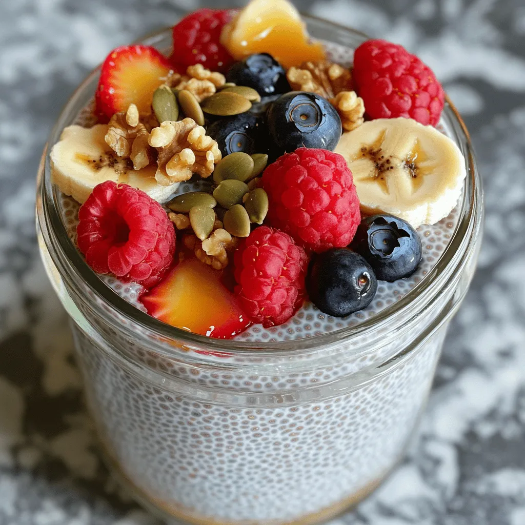 Overnight Chia Pudding Easy and Nutritious Recipe