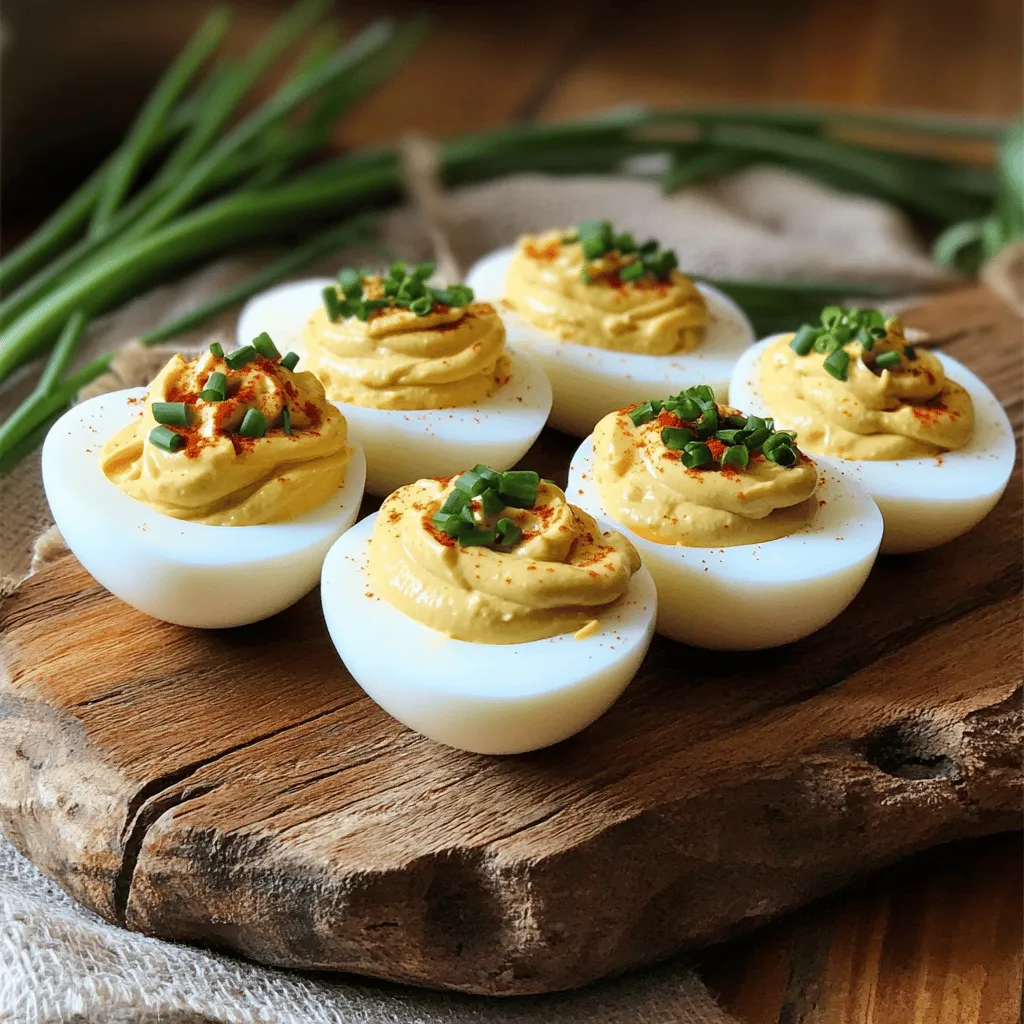 Classic Deviled Eggs Flavorful and Simple Recipe