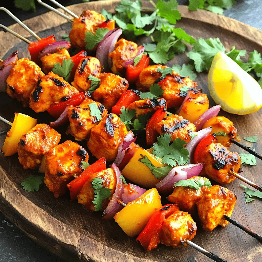 Tandoori Chicken Skewers Flavorful and Easy Recipe