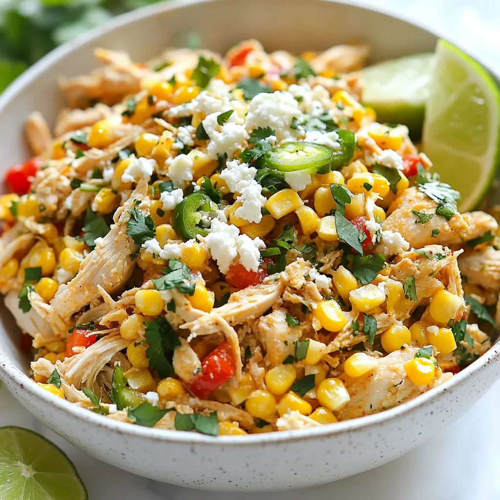 Slow Cooker Street Corn Chicken Simple and Tasty Meal