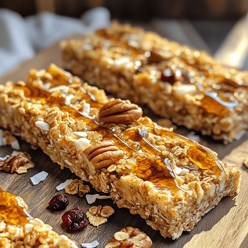 Maple Pecan Granola Bars Nutritious and Tasty Snack