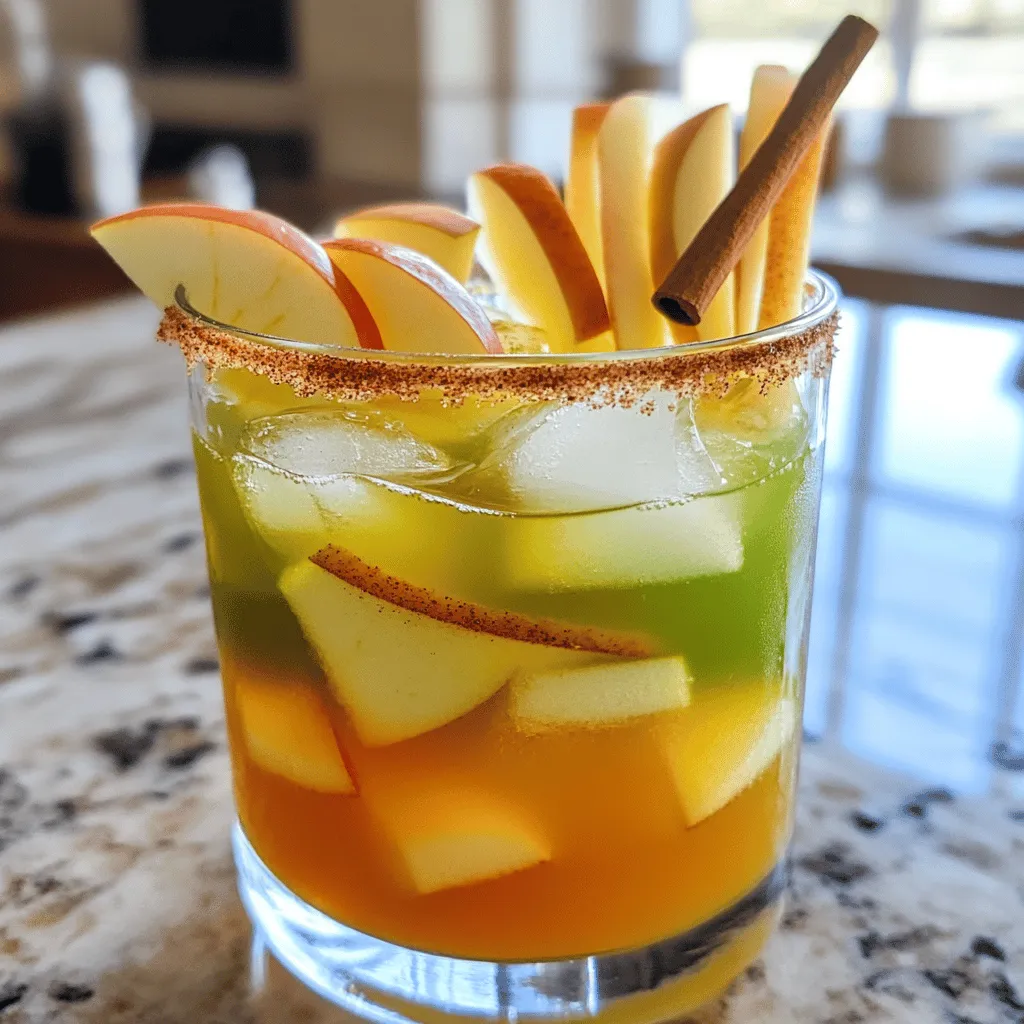 Apple Cider Margarita Refreshing Fall Cocktail Recipe