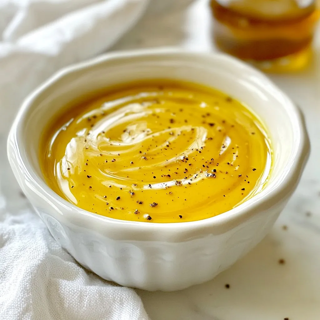 Honey Mustard Dressing Flavorful and Easy Recipe