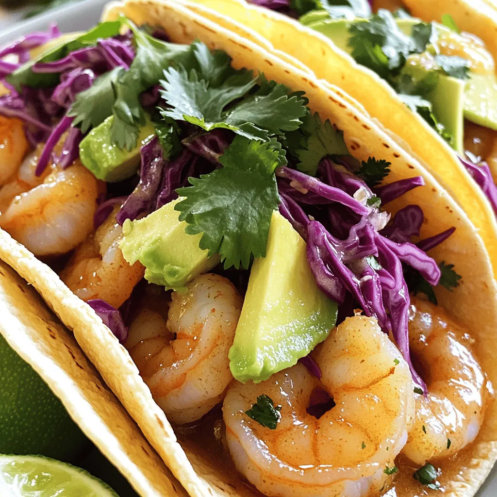 Garlic Butter Shrimp Tacos Easy and Flavorful Delight