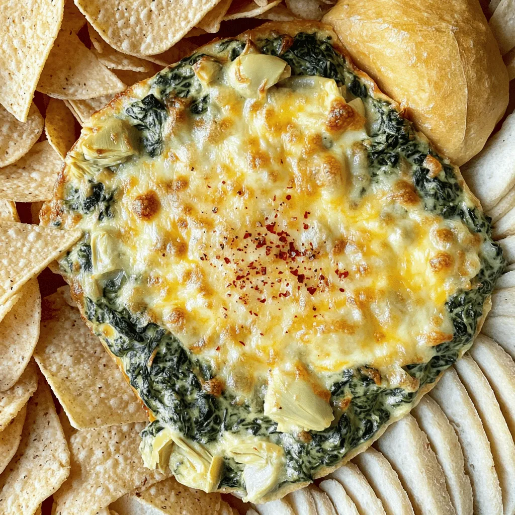 Easy Spinach Artichoke Dip Simple and Delicious Recipe