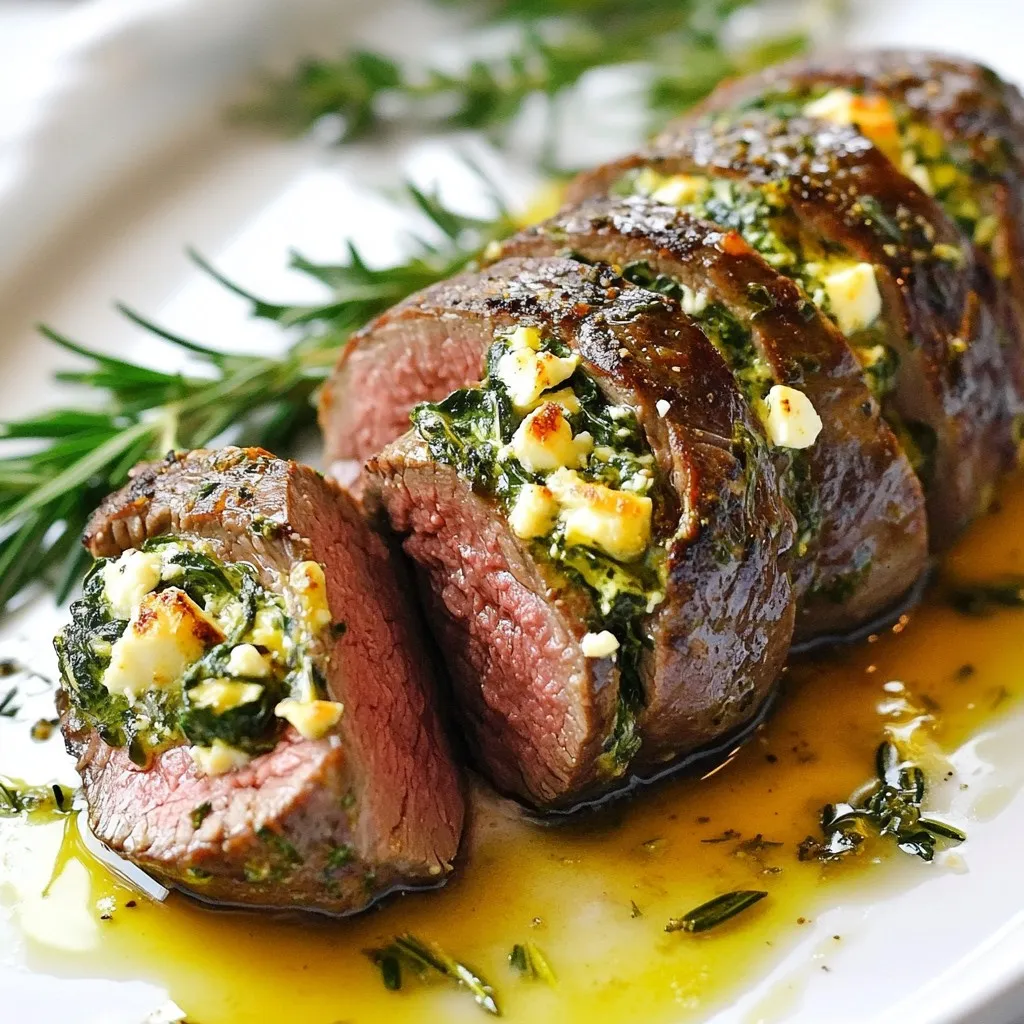 Quick Stuffed Beef Tenderloin Tasty and Easy Recipe