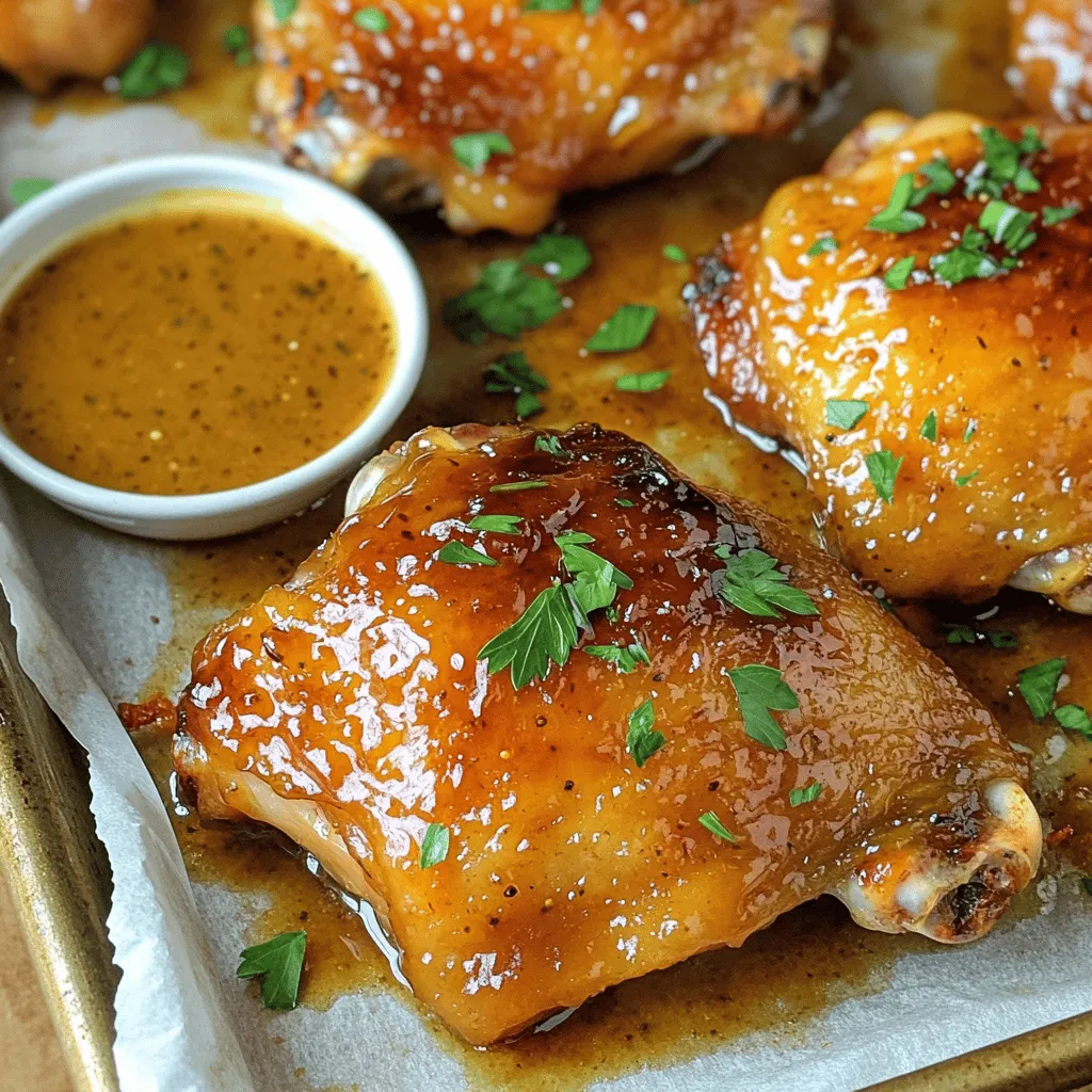 Honey Mustard Chicken Thighs Flavorful and Simple Meal