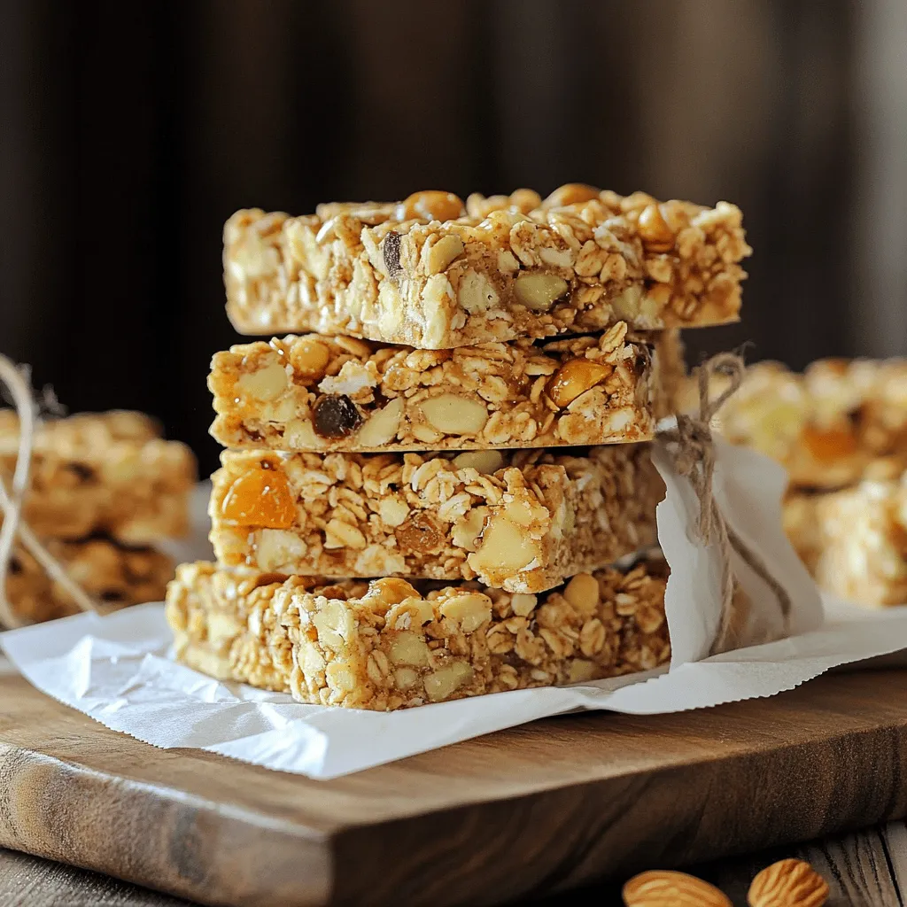 Homemade Granola Bars Simple and Healthy Recipe