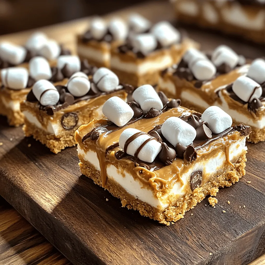 S&#8217;mores Bars Delightful Chocolate and Marshmallow Treat