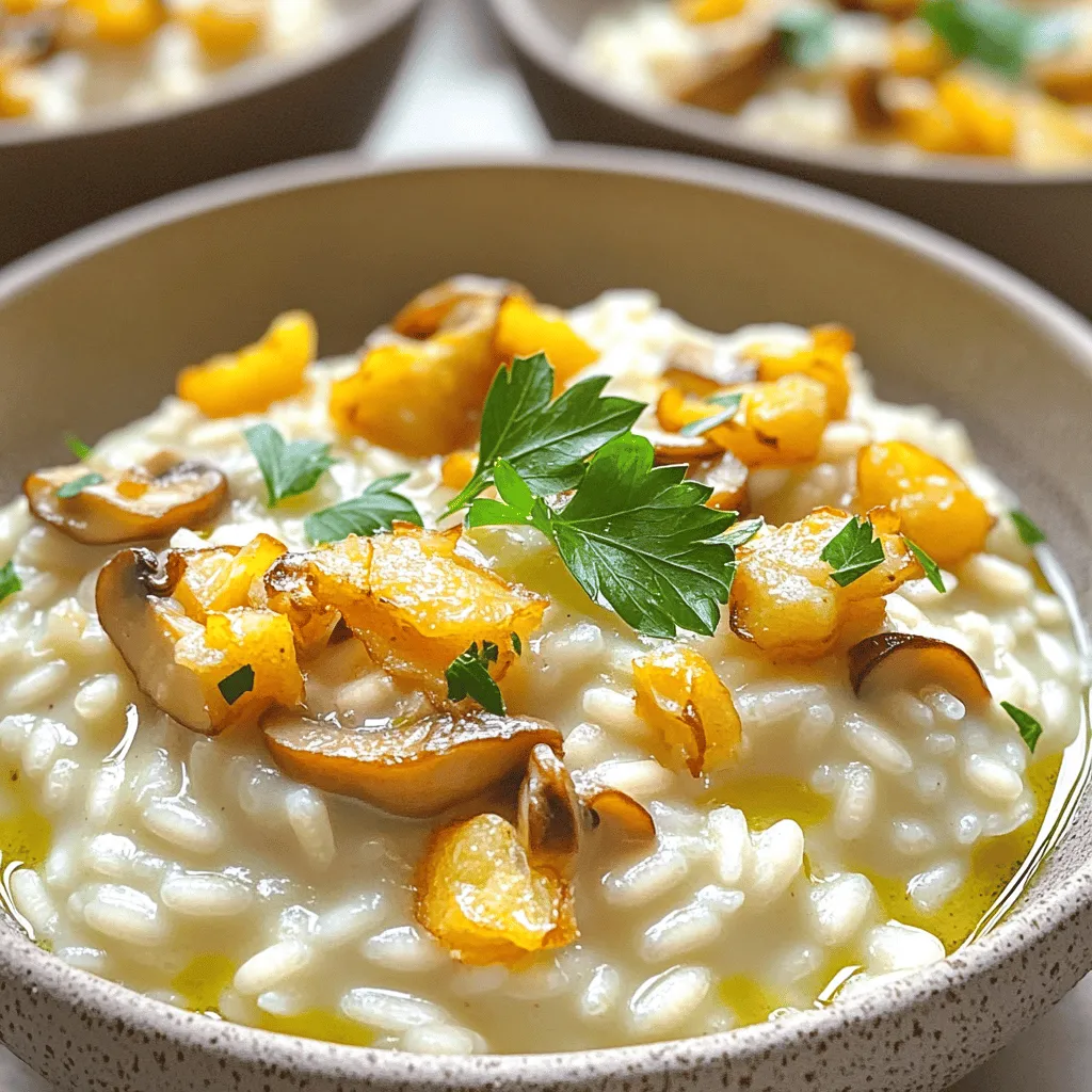 Instant Pot Creamy Mushroom Risotto Simple Delight