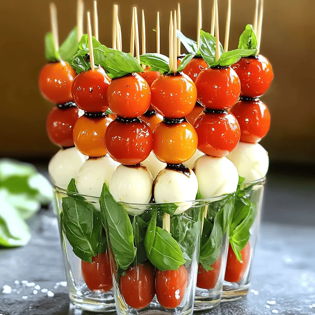 Easy Caprese Skewers Quick and Tasty Appetizer