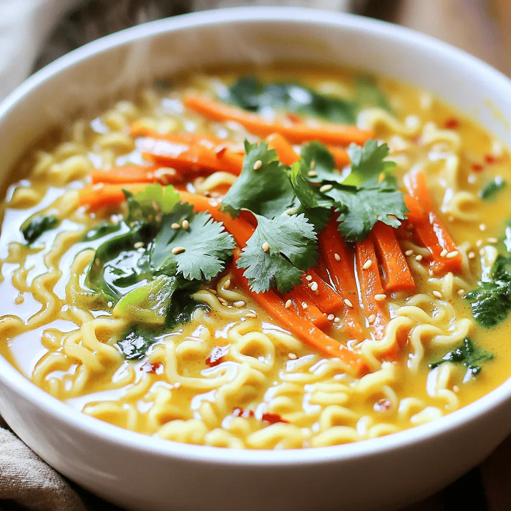 Coconut Curry Ramen Bold and Flavorful Delight