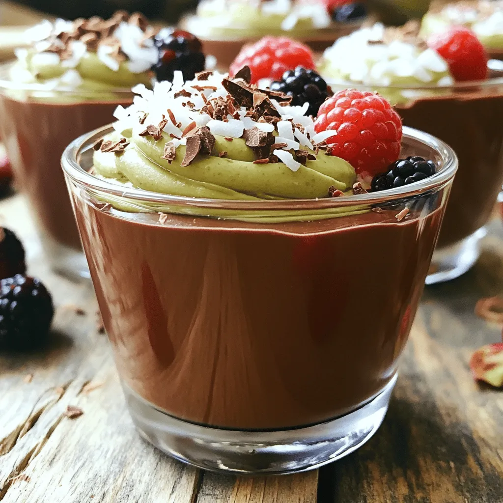 Chocolate Avocado Mousse Rich and Creamy Delight
