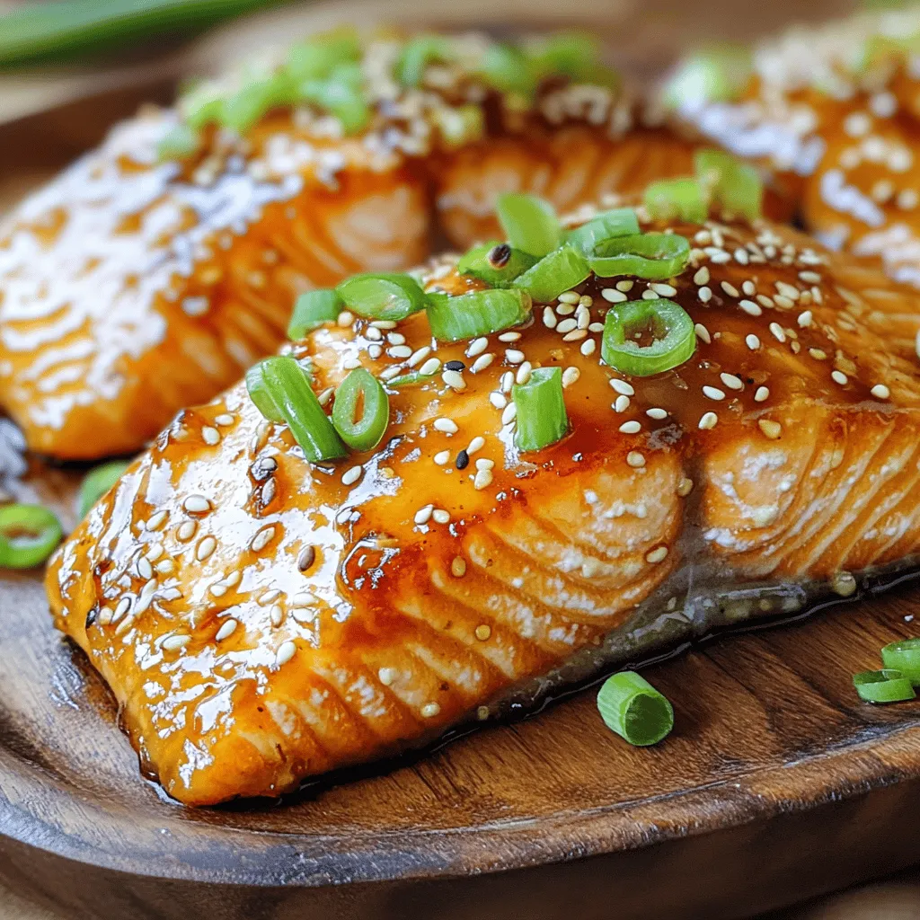 Honey Garlic Glazed Salmon Tasty and Simple Dish