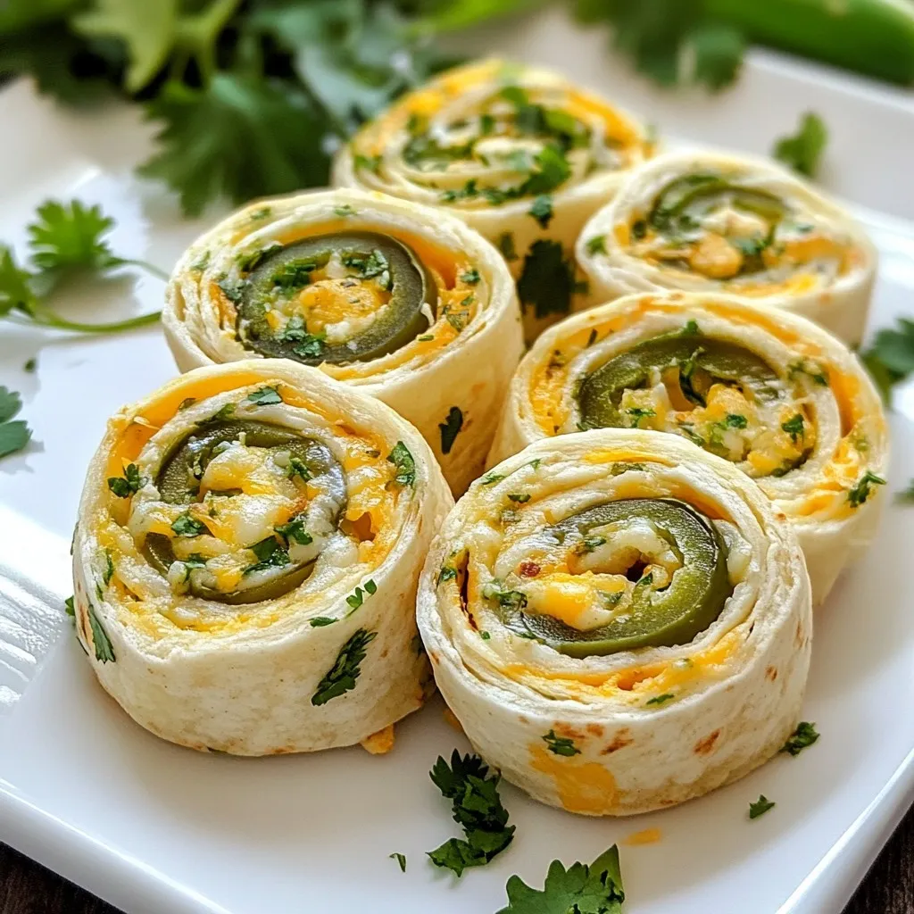 Jalapeno Antojitos Pinwheels Flavorful Party Snack
