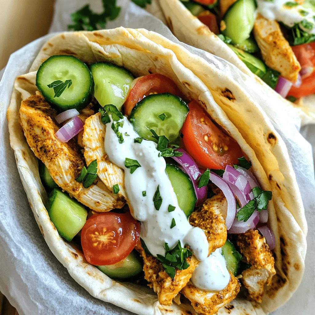 Irresistible Chicken Shawarma Wraps Easy and Flavorful