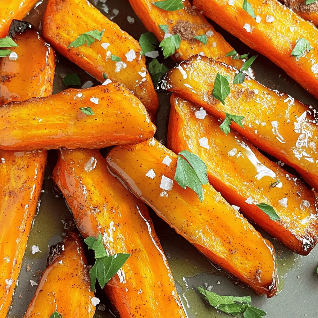 Maple Glazed Carrot Fries Tasty and Healthy Snack