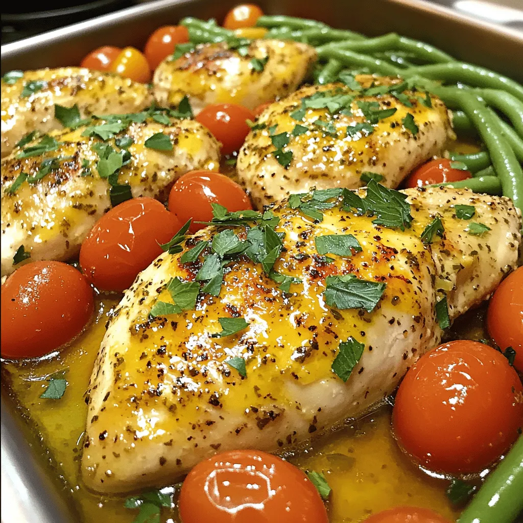 One-Pan Lemon Herb Chicken Fresh and Flavorful Meal