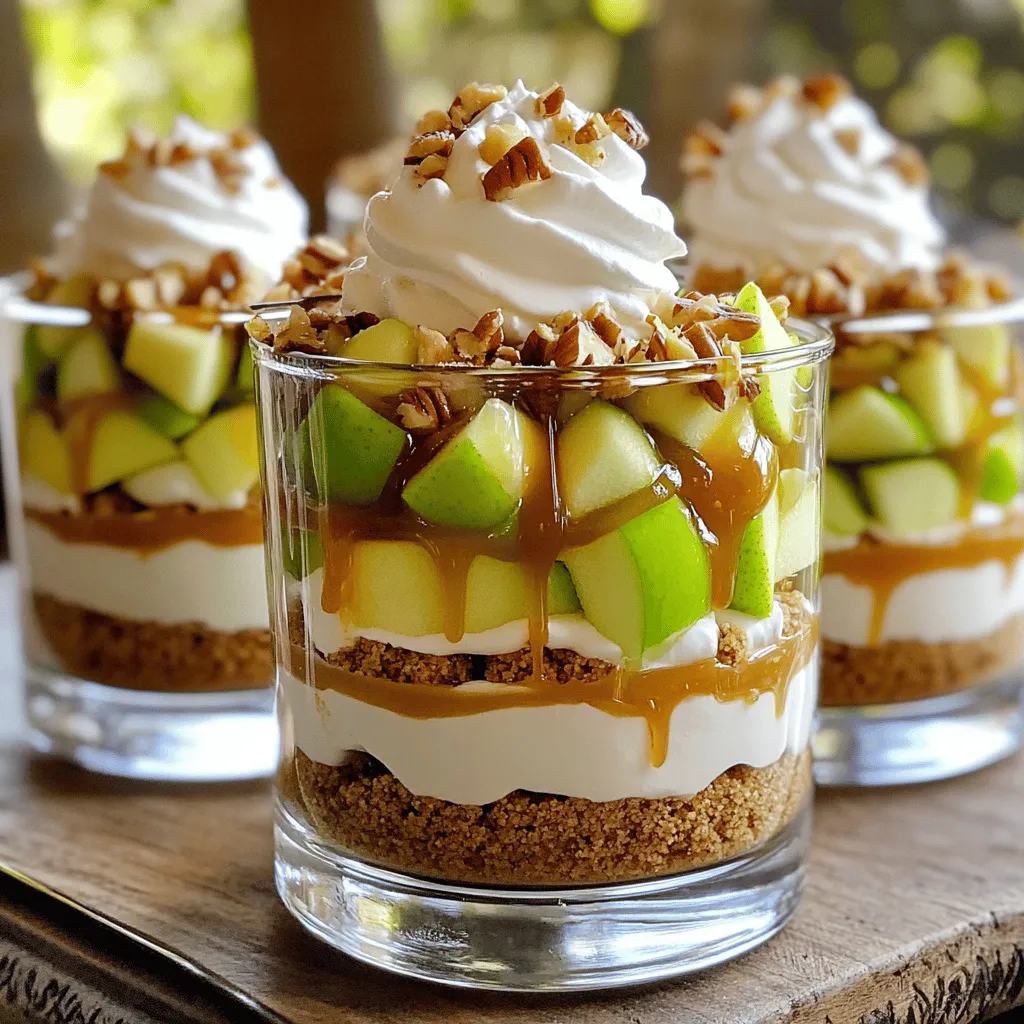 Caramel Apple Cheesecake Trifles Easy and Delicious Treat