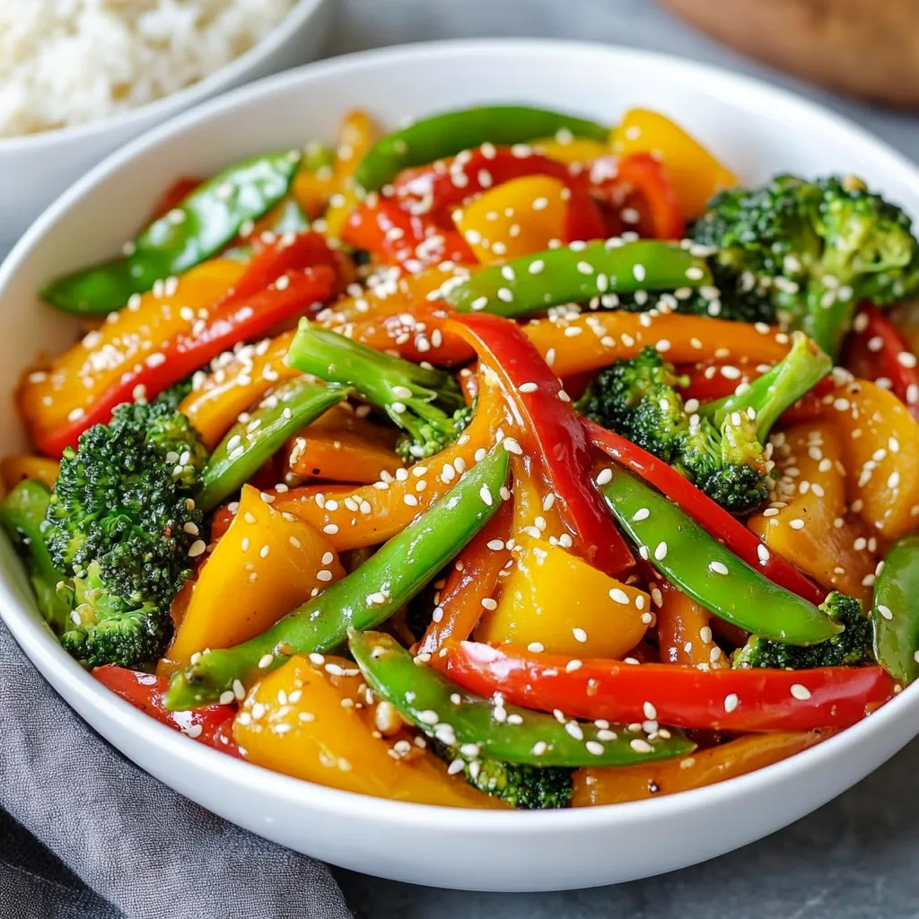 Veggie Packed Stir Fry Easy and Delicious Recipe