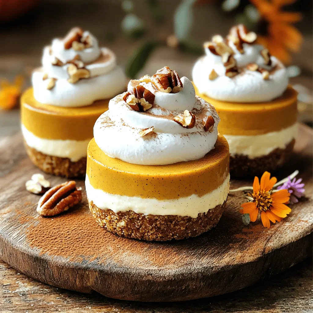 No-Bake Pumpkin Cheesecake Mousse Cups Delight
