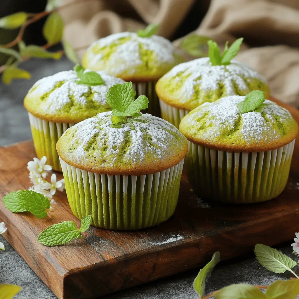 Matcha Green Tea Muffins Nourishing and Flavorful Treat