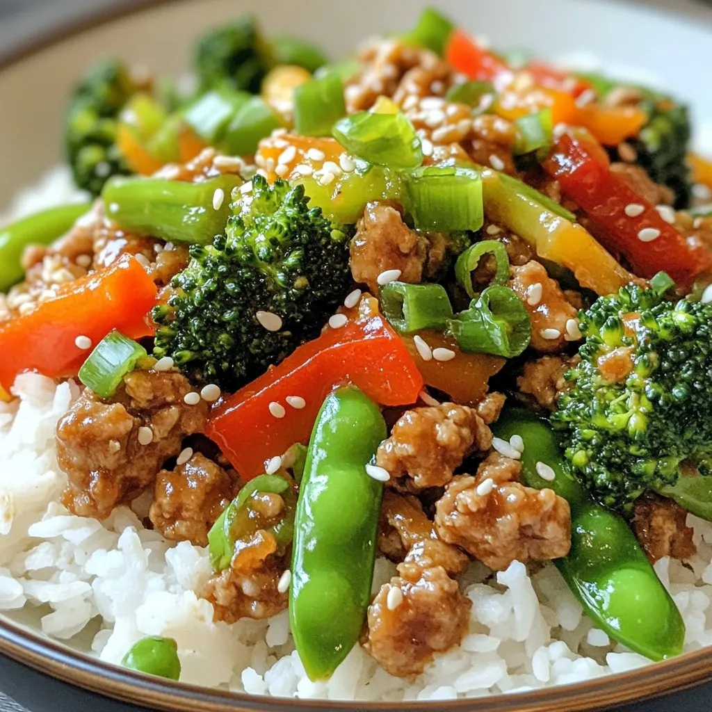 Turkey Teriyaki Stir-Fry Flavorful and Simple Meal