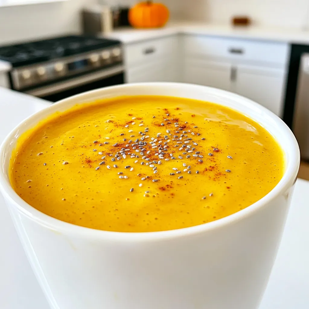 Cozy Pumpkin Chai Smoothie Delightfully Creamy Recipe