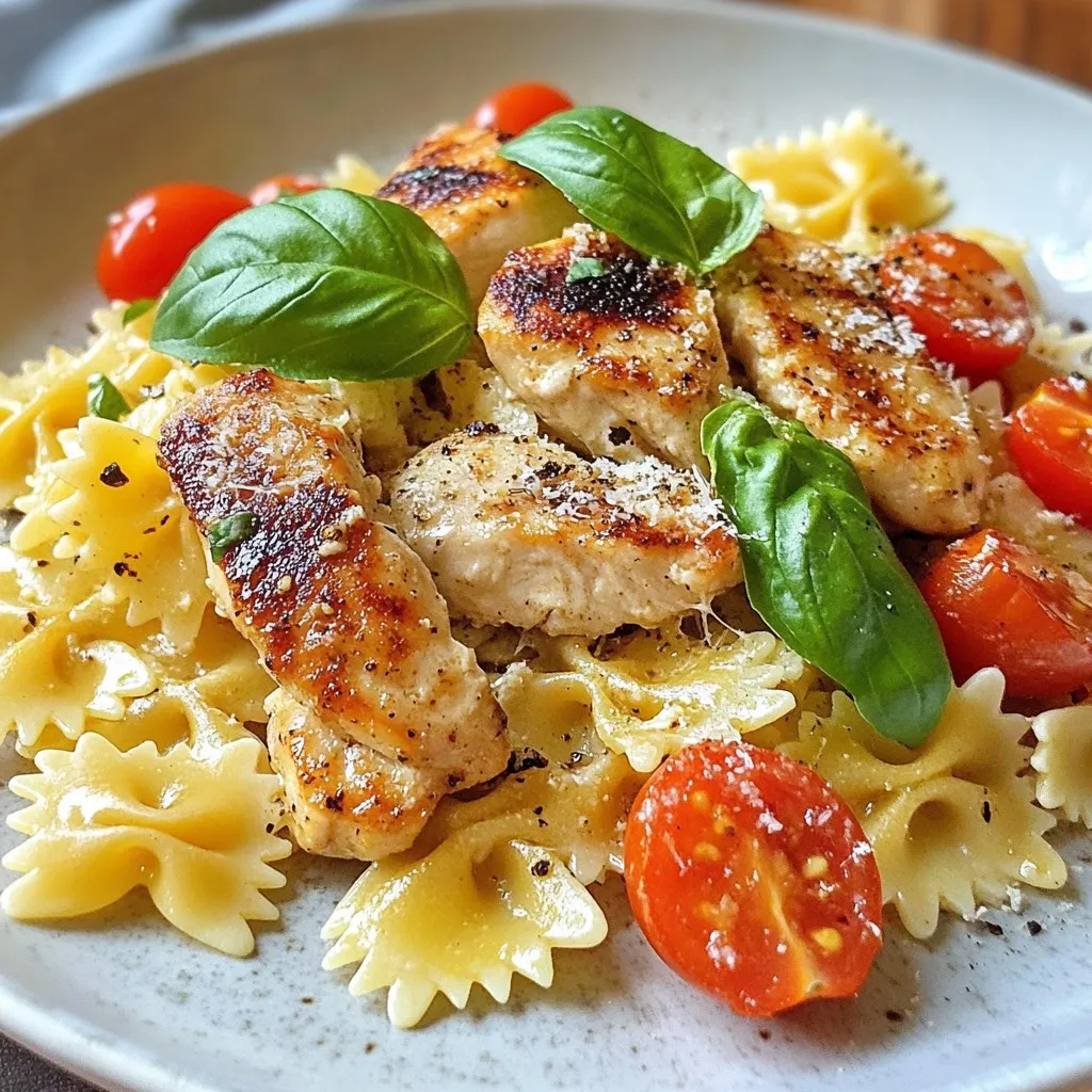 Parmesan Chicken Pasta Simple and Flavorful Meal