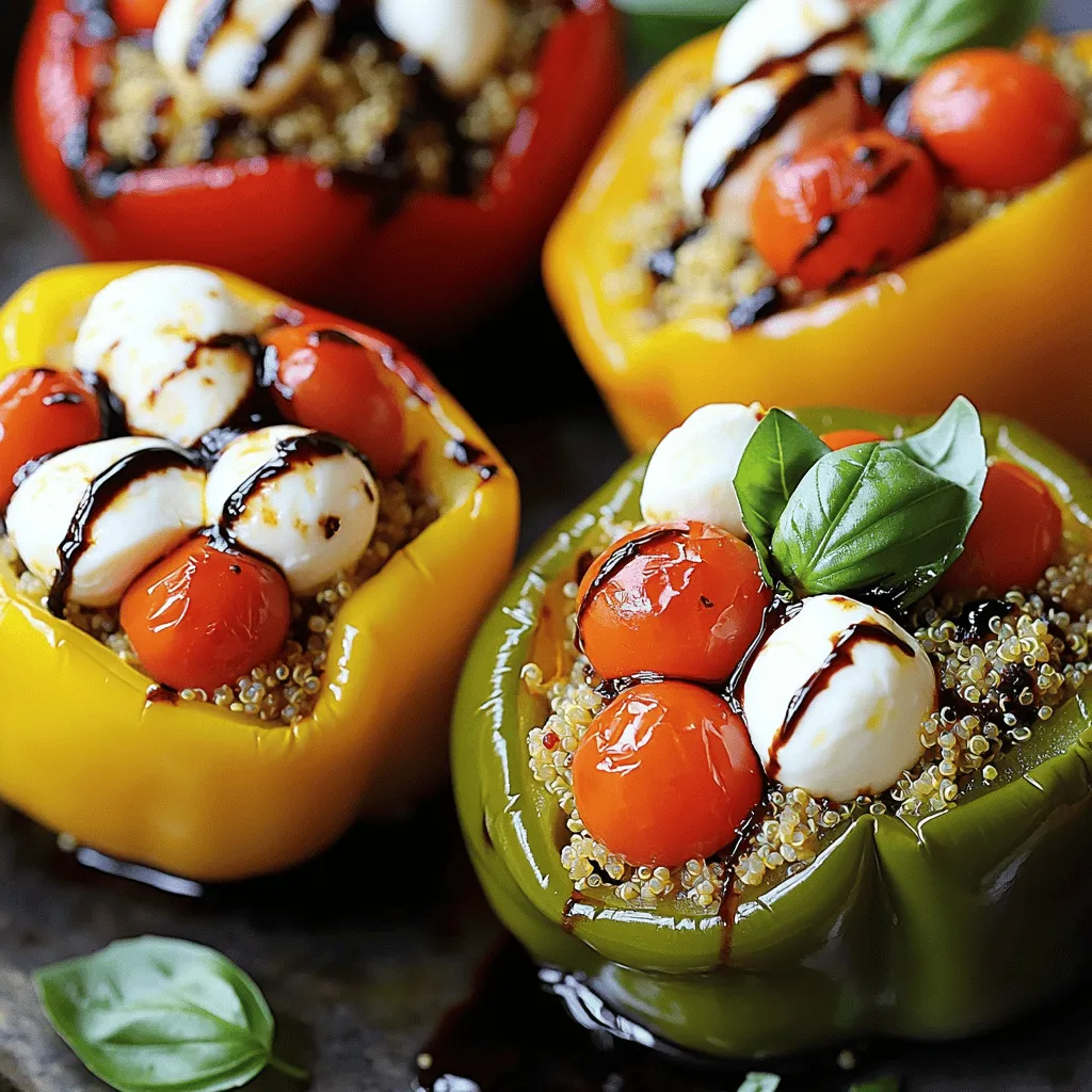 Stuffed Bell Peppers Flavorful and Nutritious Delight