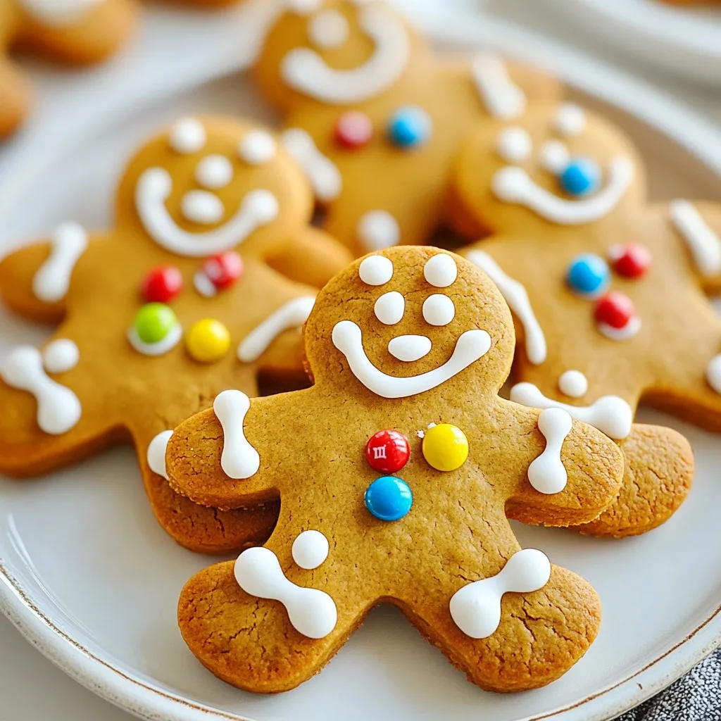 Classic Gingerbread Men Irresistible Holiday Treats