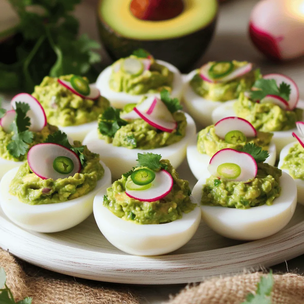 Guacamole Deviled Eggs Simple and Flavorful Treat