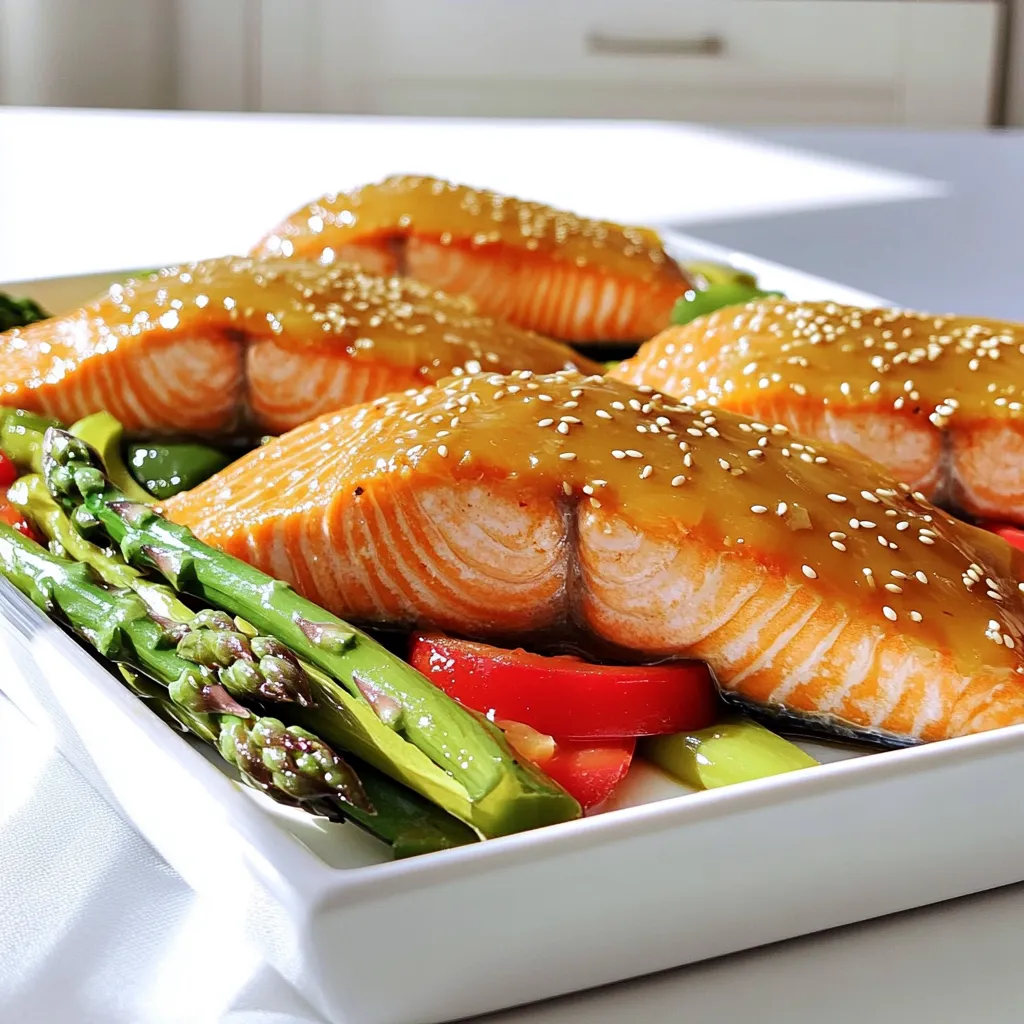 Maple Glazed Salmon Sheet-Pan Delightful Recipe