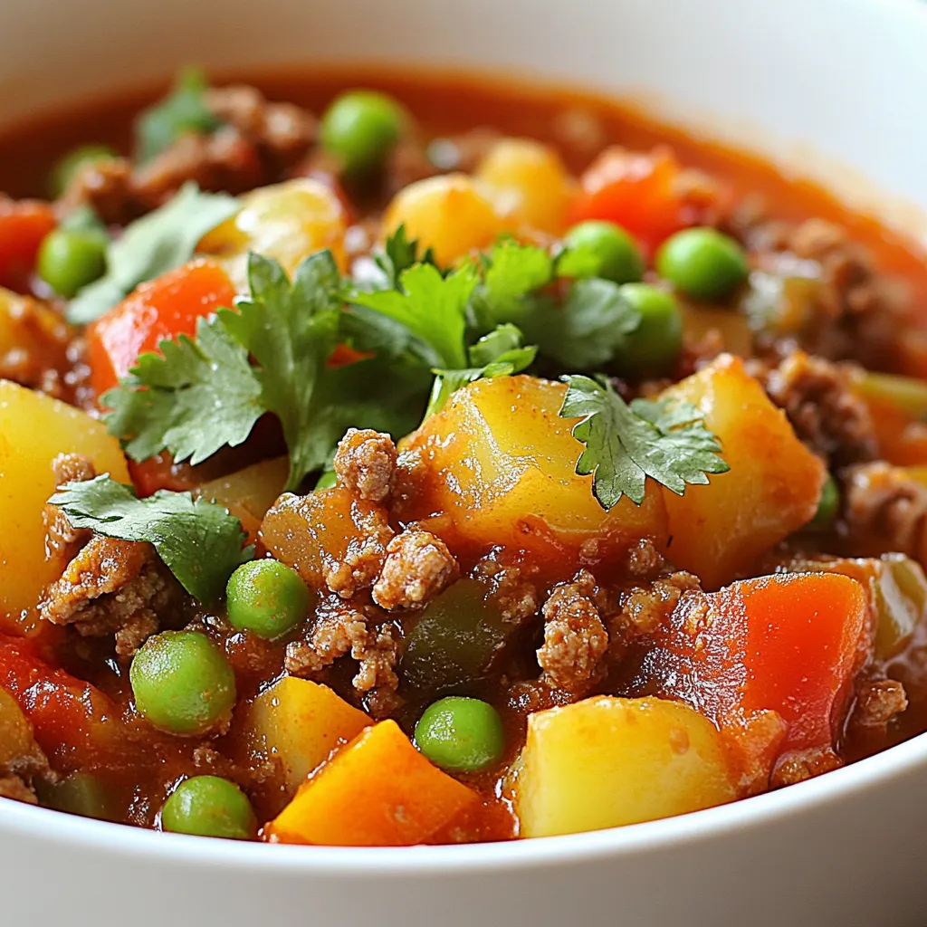 Mexican Picadillo with Potatoes Savory and Simple Dish