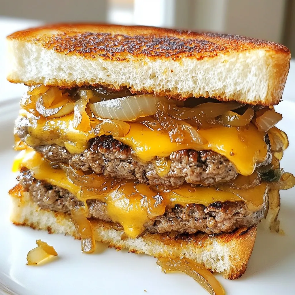 Delicious Patty Melt with Secret Sauce Recipe