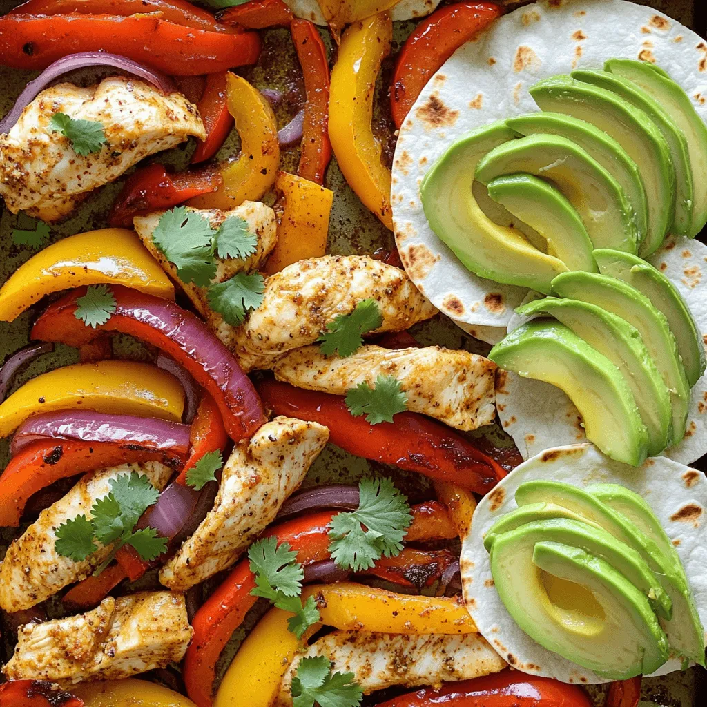 Sheet Pan Fajita Chicken Easy and Flavorful Recipe