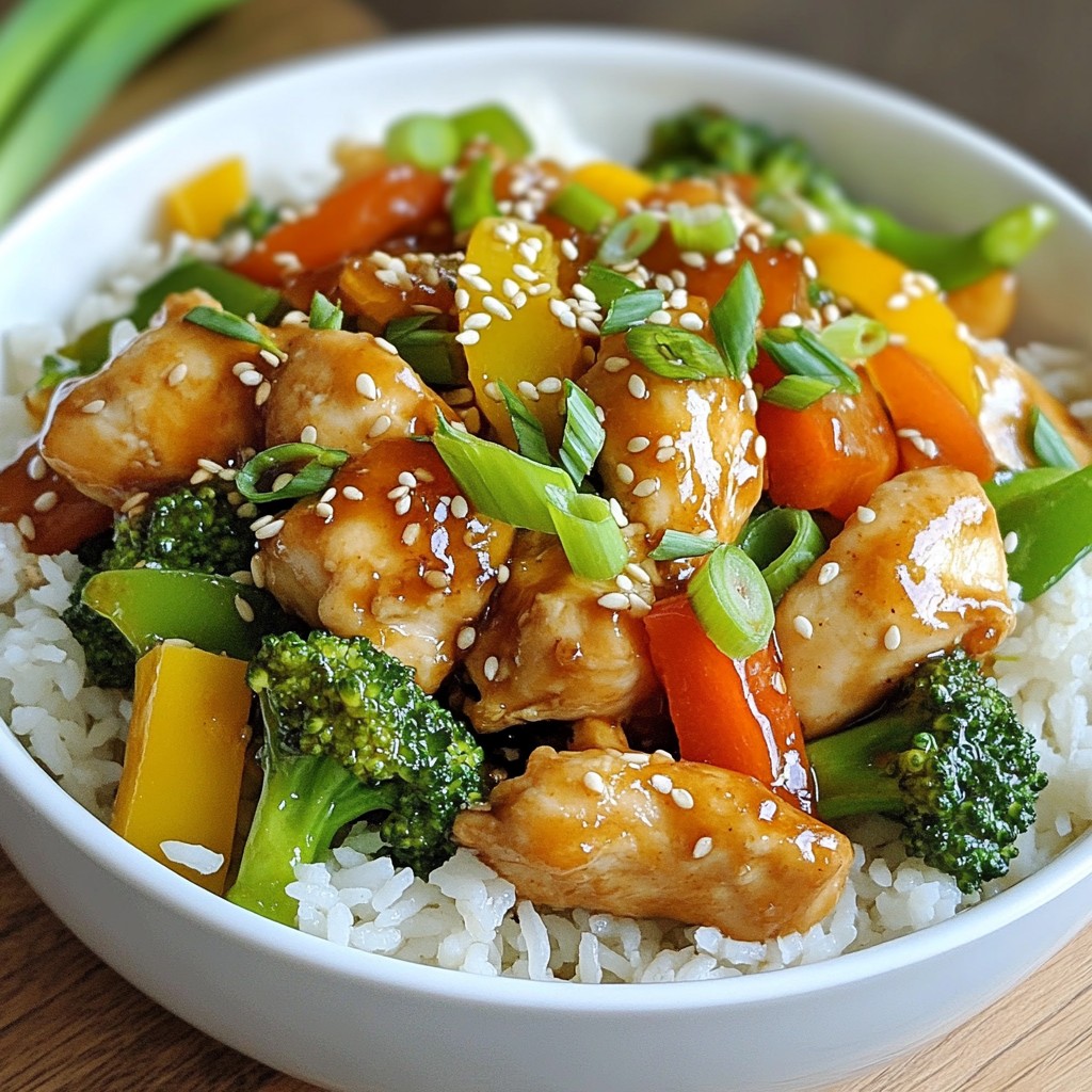 Teriyaki Chicken Stir Fry Flavorful and Easy Recipe
