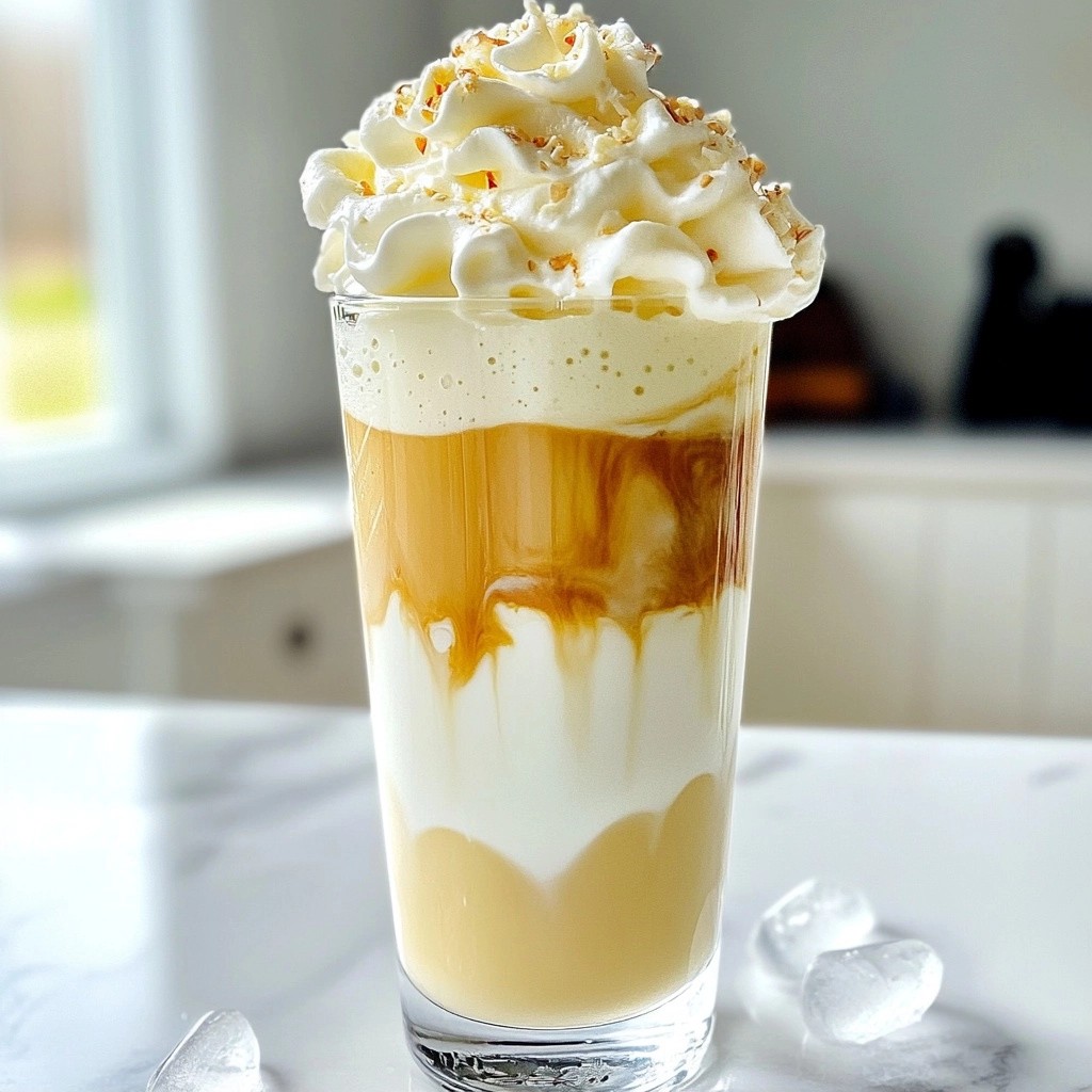 Frothy Copycat Starbucks Iced White Mocha Recipe