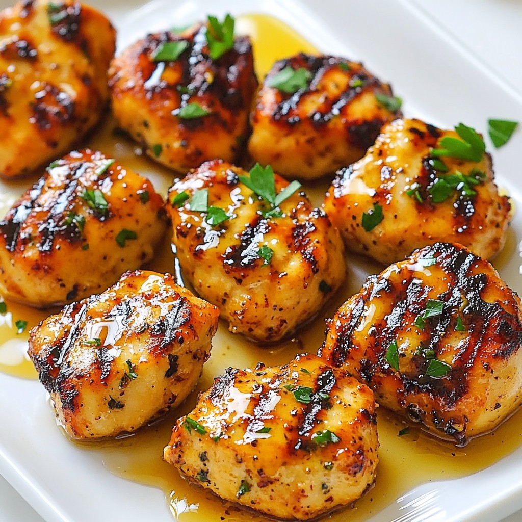 Spicy Copycat Chick-fil-A Grilled Chicken Nuggets Recipe