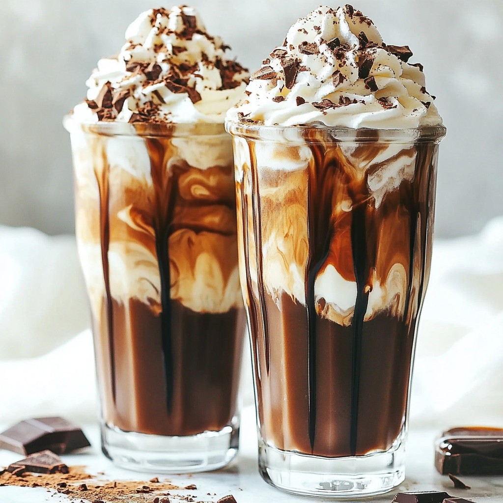 Rich Copycat Starbucks Mocha Frappuccino Recipe