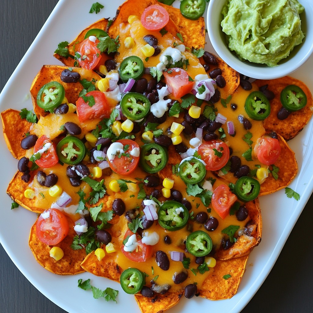 Loaded Sweet Potato Nachos Tasty and Easy Recipe