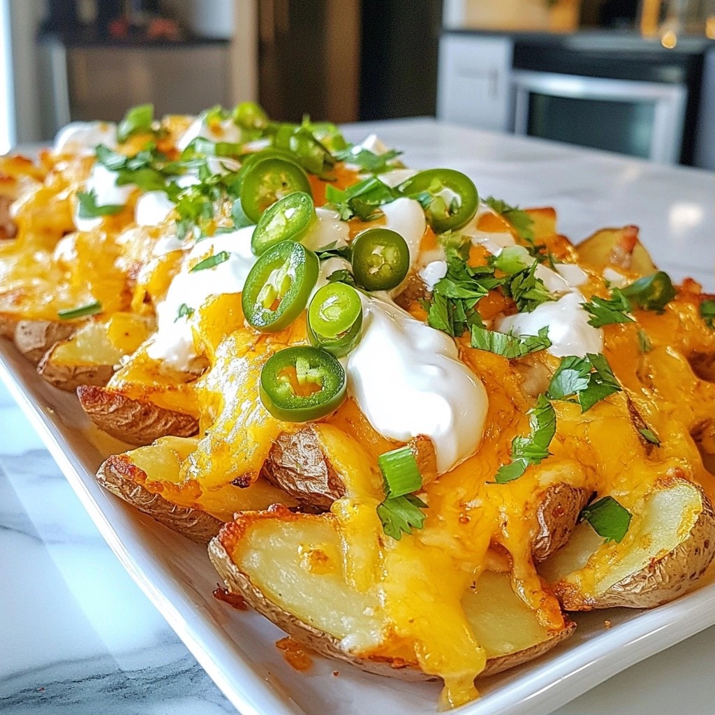 Cheesy Copycat Chili's Texas Cheese Fries Delight
