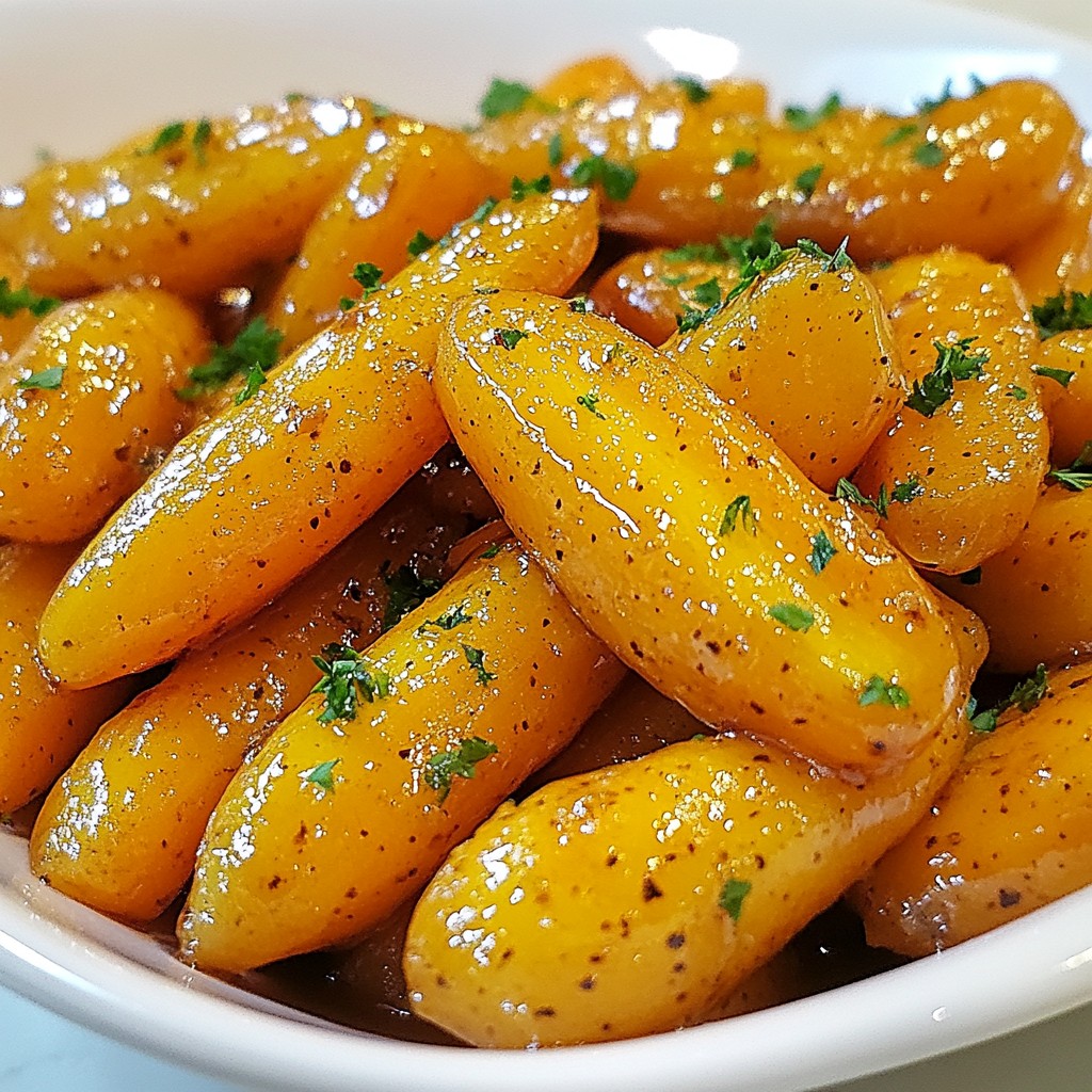 Maple Dijon Glazed Carrots Savory and Simple Dish