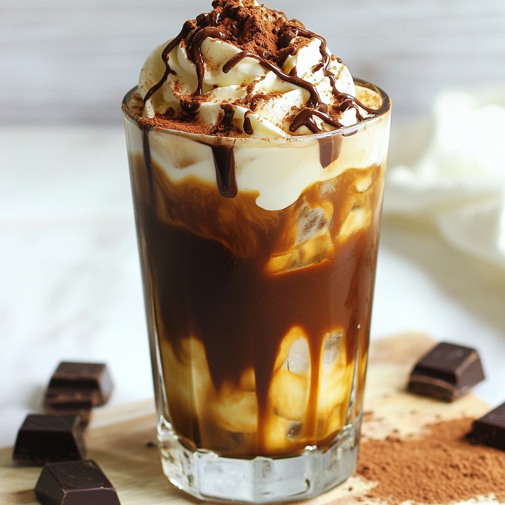 Icy Copycat Starbucks Chocolate Cream Cold Brew Recipe
