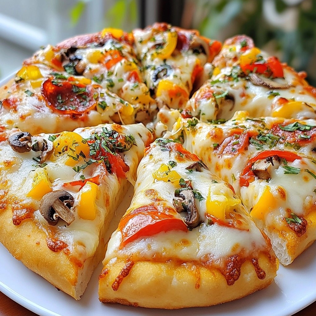 Cheesy Copycat Pizza Hut Stuffed Crust Pizza Recipe